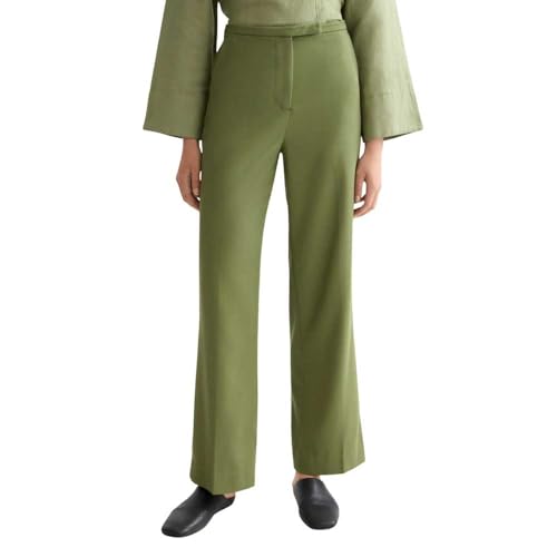 Scotch & Soda Edie Gabardine-Hose mit hoher Taille und... - Jardin & Extérieur Amazon Allemagne à 59.95€