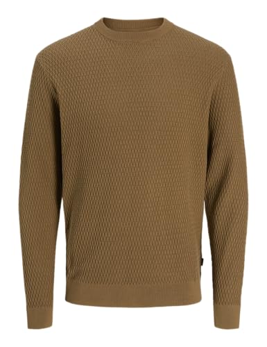 Jack & Jones Jprblareagan Knit Crew Neck, Ermellino, XS - Mode & Vêtements en promo à 17.34€