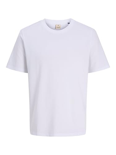 JACK & JONES Jprbluhug S Tee, Bianco, S - Deal du jour à 6.69€