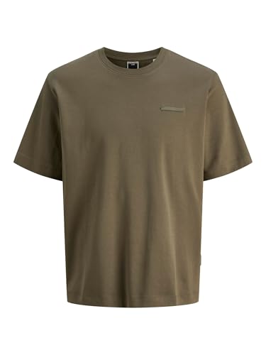 JACK & JONES Jcofusion Interlock Tee S Crew Noos, Foglia di... - Amazon Italy à 9.00€