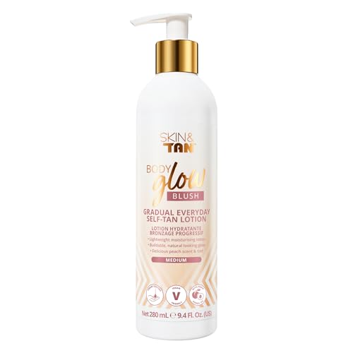 Skinny Tan Body Glow Blush Moisturising Gradual Tan Lotion... - Sports & Fitness Amazon Royaume-Uni à 6.49€