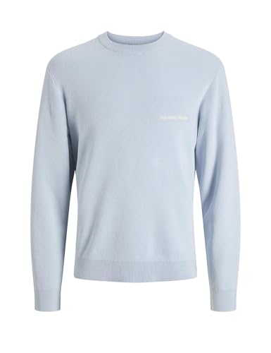 JACK & JONES Jornorrebro Light Knit Crew Neck, Skyway, S... - Maison & Cuisine Amazon Italie à 13.29€