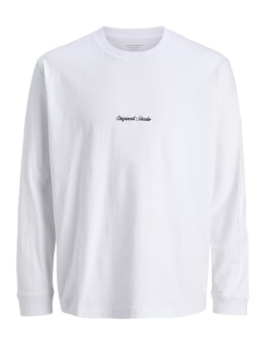 JACK & JONES Jornorrebro Emb Tee Ls Crew Neck - Amazon Allemagne à 8.64€