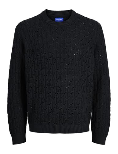 JACK & JONES Jorgramercy Knit Pointelle Crew Neck - High-Tech & Électronique Amazon Allemagne à 8.42€