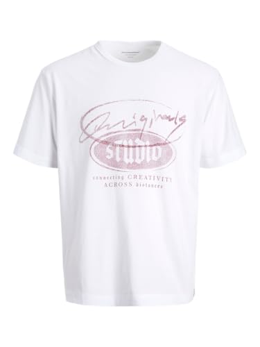 JACK & JONES Jormeadows Graphic Tee SS Crew Neck, Bright... - Bon plan à 5.49€