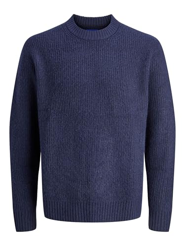 JACK & JONES Joryork Ollie Knit Crew Neck, Ocean Cavern, L - Amazon Royaume-Uni à 7.71€