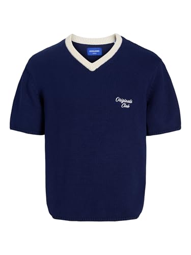 JACK & JONES Jorcambridge Knit Ss V-Neck - Amazon Allemagne à 16.80€