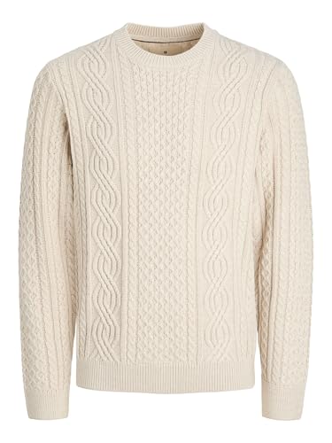 JACK & JONES Jprblusean Knit Cable Crew Neck Sn - High-Tech & Électronique Amazon Allemagne à 15.94€