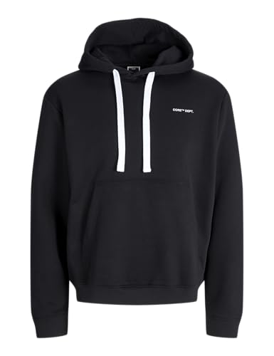 JACK & JONES Jcocover Graphic Hood, black, S - Amazon Royaume-Uni à 9.73€