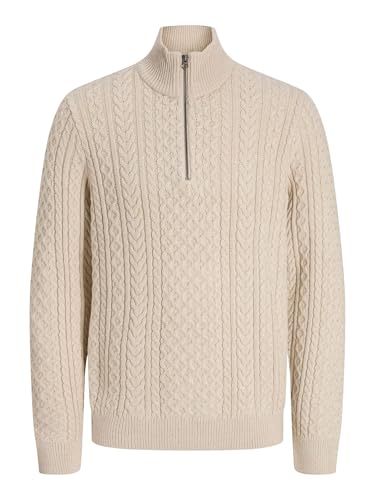 JACK & JONES Jprblusean Knit Cable Half Zip Sn - Mode & Vêtements Amazon Allemagne à 24.53€