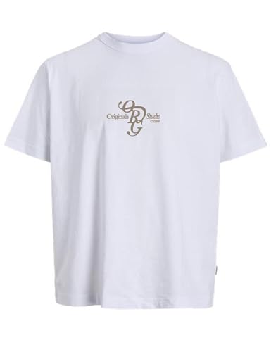 JACK & JONES Jorgramercy Mono Tee SS Crew Neck, Bright... - Amazon Royaume-Uni à 6.02€