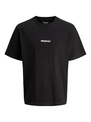 JACK & JONES Jormeadows Minimal Tee SS Crew Neck, Nero, L - Amazon Italie à 10.00€