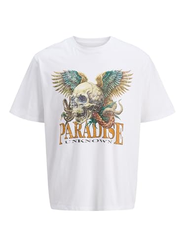 JACK & JONES Joreaglerock Gallery Tee Ss Crew Neck Tg - Bon plan à 9.06€