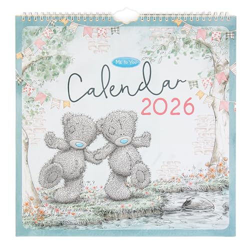 Me to You Tatty Teddy 2026 Square Wiro Calendar - Fournitures Bureau en promo à 4.49€