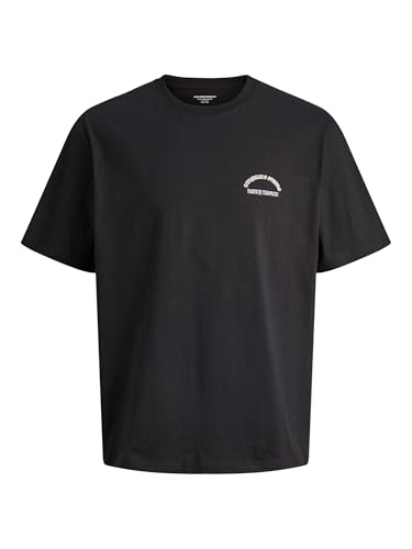 JACK & JONES Jormeadows Graphic Back tee SS Cre Pls, Negro... - Mode & Vêtements Amazon Espagne à 6.51€