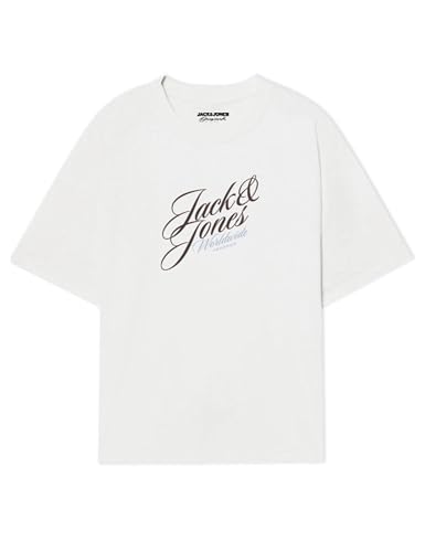 JACK & JONES Jorinwood Tee SS Crew Neck Fst, Bianco, L - Amazon Italie à 5.57€