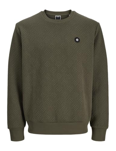 Jack & Jones Jcogeo - Sudadera con Cuello Redondo para... - Mode & Vêtements en promo à 28.08€