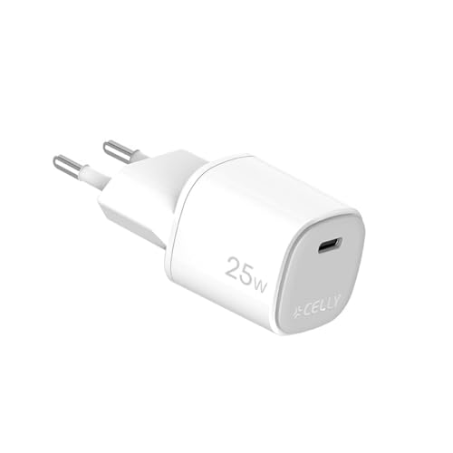 Celly Cargador de Pared USB-C 25W con Tecnología GAN –... - High-Tech & Électronique Amazon Espagne à 8.99€