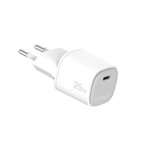 Celly Chargeur Mural UPTC1USBC25WWH Blanc - Marque EAN :... - Tech & Electronics Amazon France à 12.17€