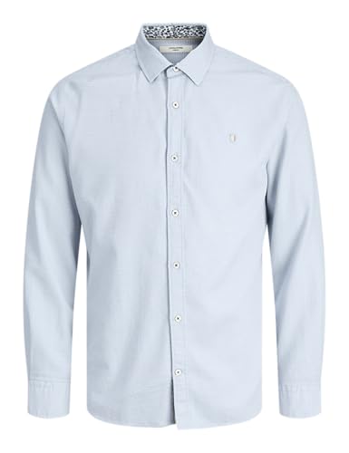JACK & JONES Camiseta Jprblareims Detail L/S, Color Azul.... - Mode & Vêtements Amazon Espagne à 9.31€