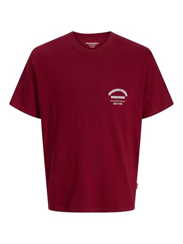 JACK & JONES Jormeadows Typo Tee Ss Crew Neck Pls - Plus... - Amazon Allemagne à 8.67€