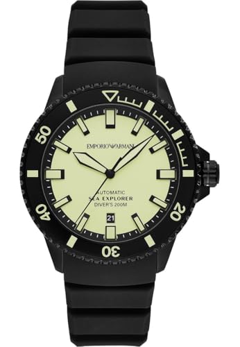 Montre Emporio Armani Analogique Automatique pour Sea... - Auto & Moto Amazon France à 260.78€