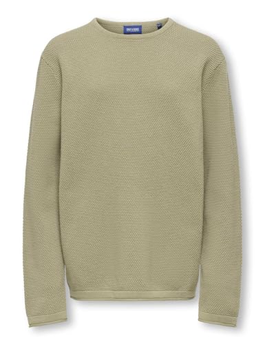 ONLY & SONS Osjpanter Reg Crew Knit Noos - Home & Kitchen Amazon Germany à 13.10€