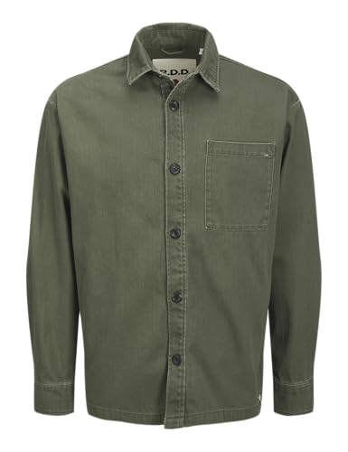 R.d.d. royal denim division Rddcolter Twill Overshrit L/S... - Bon plan à 10.99€