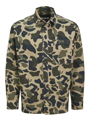 R.d.d. royal denim division Rddcolter Twill Camo Overshrit... - Amazon Italy à 32.87€
