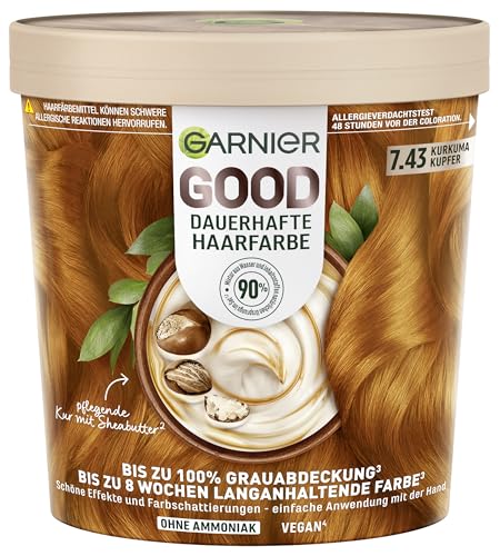Garnier GOOD Coloration permanente 7.43 Curcuma cuivre –... - Beauté & Parfums Amazon France à 8.95€
