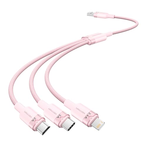 VENTION USB 2.0 A Male to 3-in-1 USB-C & Lightning &... - High-Tech & Électronique Amazon Royaume-Uni à 4.01€