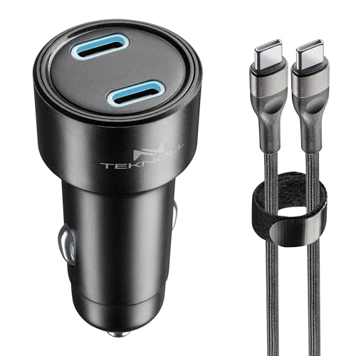 Teknoll - Caricabatterie Rapido 65W - 2 Porte: 1xUSB-C 20W... - High-Tech & Électronique Amazon Italie à 18.99€