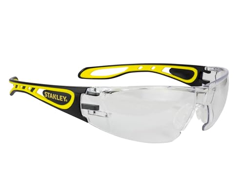 STANLEY WRAP AROUND CLEAR SAFETY GLASSES - Maison & Cuisine en promo à 5.30€