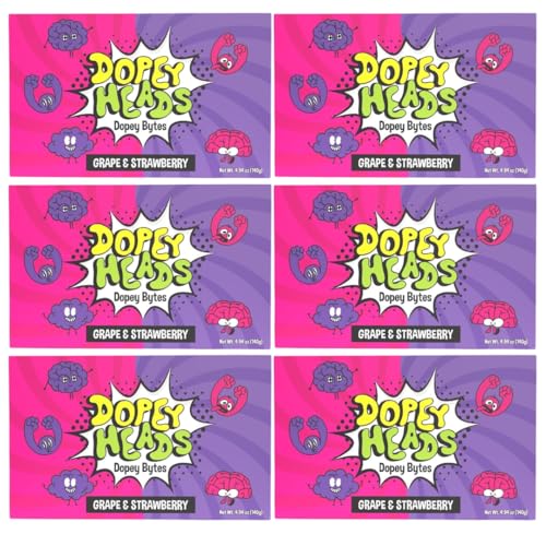 Dopey Heads | Dopey Bytes | HALAL | Crunchy Bytes | Grape &... - Sports & Fitness en promo à 6.02€
