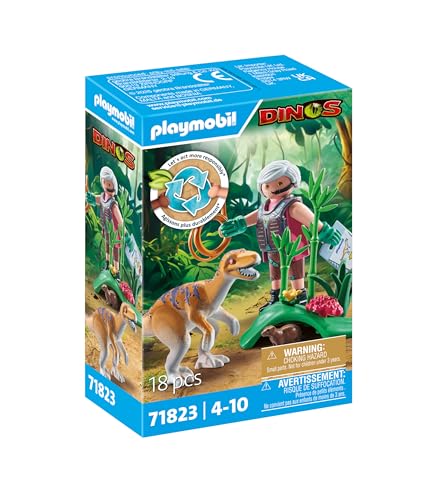Playmobil Velociraptor – Dinosaur Figure with Accessories... - Toys & Games Amazon UK à 3.89€