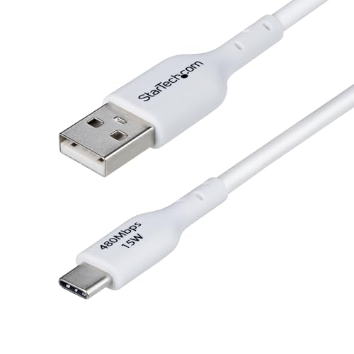 StarTech.com Cable de Carga USB-A a USB-C Blanco de 2m... - High-Tech & Électronique Amazon Espagne à 13.57€