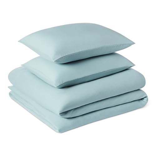 Amazon Basics 3-Piece Brushed Microfibre King Size Duvet... - Maison & Cuisine Amazon Royaume-Uni à 6.77€