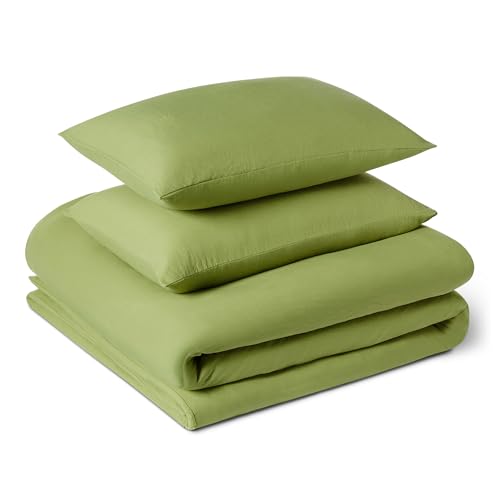 Amazon Basics 3-Piece Brushed Microfibre King Size Duvet... - Maison & Cuisine Amazon Royaume-Uni à 8.30€
