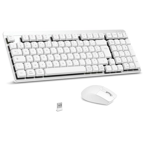 LeadsaiL - Teclado de ratón mecánico inalámbrico, FA98 Low... - High-Tech & Électronique Amazon Espagne à 44.79€