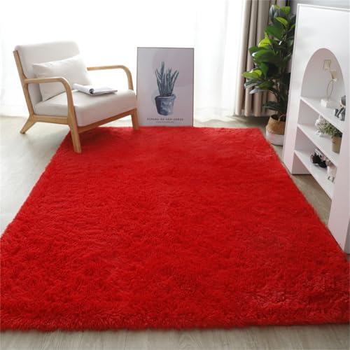Highdi Fluffy Rugs Living Room, Solid Color Soft Shaggy... - Maison & Cuisine Amazon Royaume-Uni à 1.49€