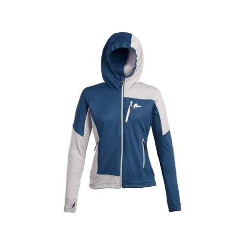 ANDE W31052-6274 Maglia Lunga Donna Blu Denim/Lilla - Mode & Vêtements Amazon Italie à 33.40€