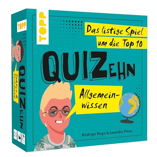QUIZehn - Connaissances générales Le Jeu astucieux pour Le... - Jouets & Jeux Amazon France à 13.63€