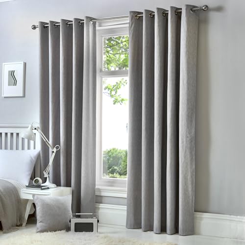 Fusion Cannes Blackout Eyelet Curtains – W66 x L90... - Home & Kitchen Amazon UK à 58.86€