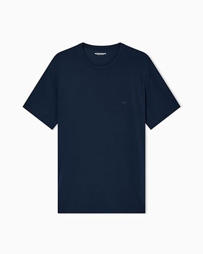 Emporio Armani Camiseta de Cuello Redondo Modal Suave para... - Amazon Espagne à 16.30€