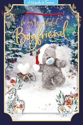 Me to You Tatty Teddy - Tarjeta de recuerdo de Navidad en... - Bon plan à 3.55€
