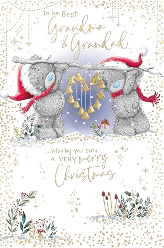 Me To You Tatty Teddy Christmas Card To Grandma And... - Jouets & Jeux Amazon Royaume-Uni à 1.89€