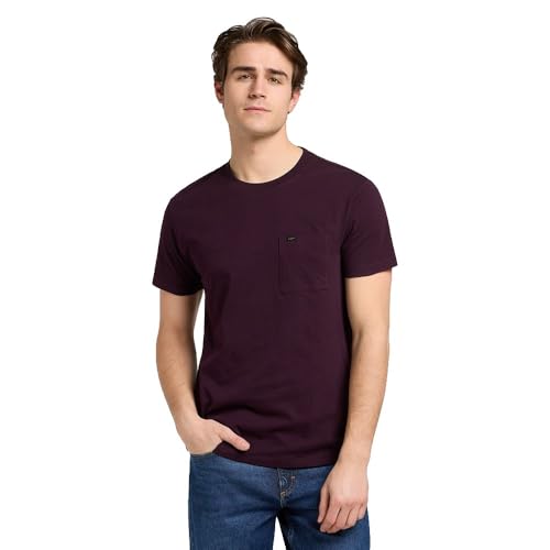 Lee Ultimate Pocket Tee, Deep Wine, XXL - Mode & Vêtements Amazon Royaume-Uni à 10.25€