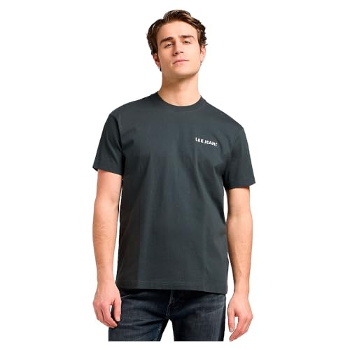 Lee SS Relaxed Graphic Tee, Nero delavé, L - Amazon Italie à 9.75€