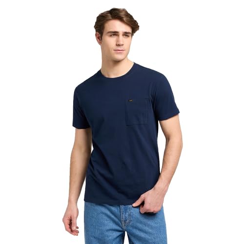 Lee Ultimate Pocket Tee, Rivet Navy, S - Bon plan à 4.75€