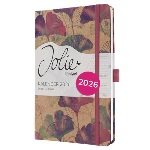 SIGEL J6809 Weekly planner Jolie 2026-1 year - approx. A5... - Maison & Cuisine Amazon Royaume-Uni à 4.20€